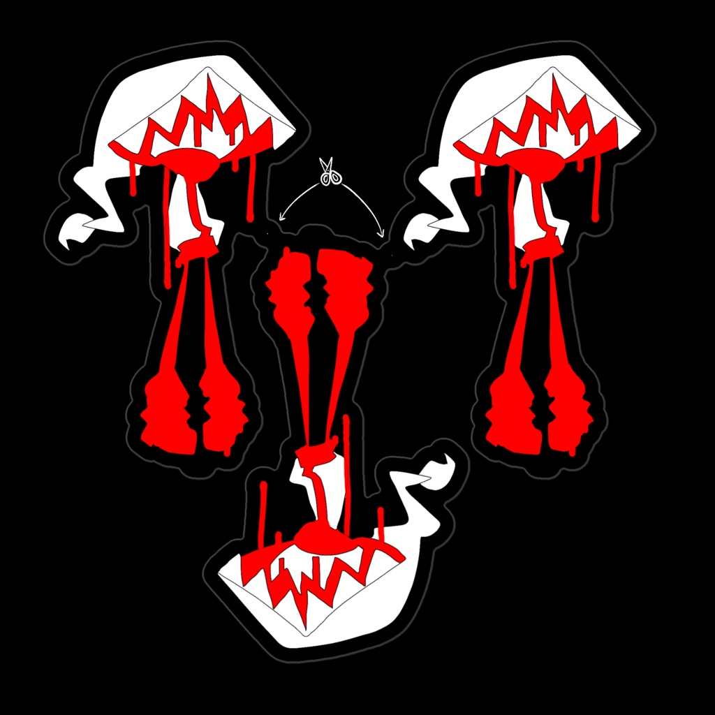 oz sticker [wet]