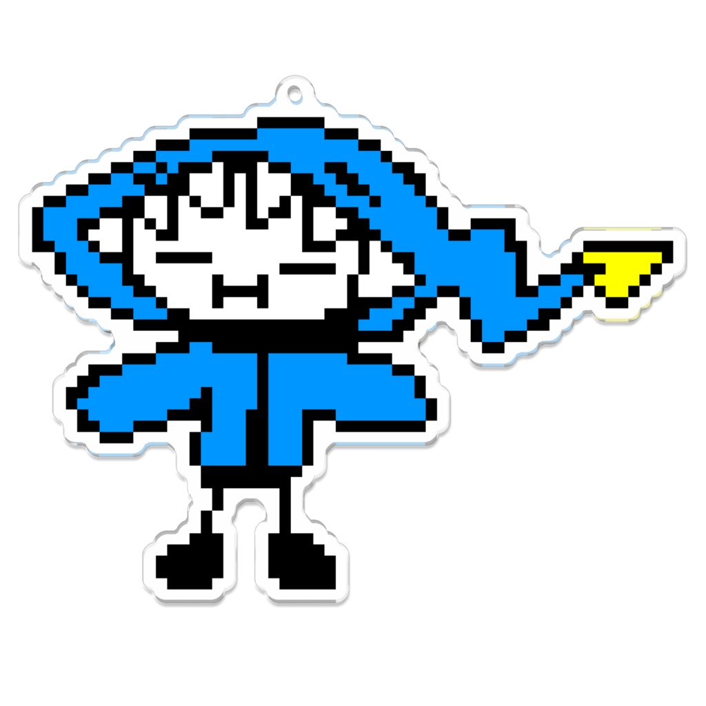 oz acrylic key chain [dot]