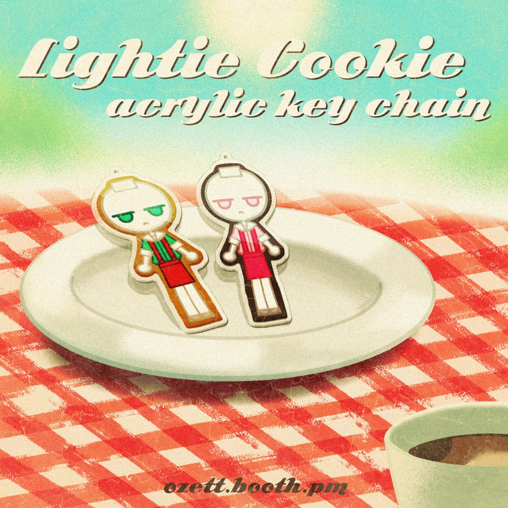 LIGHTIE acrylic key chain [icing cookie]