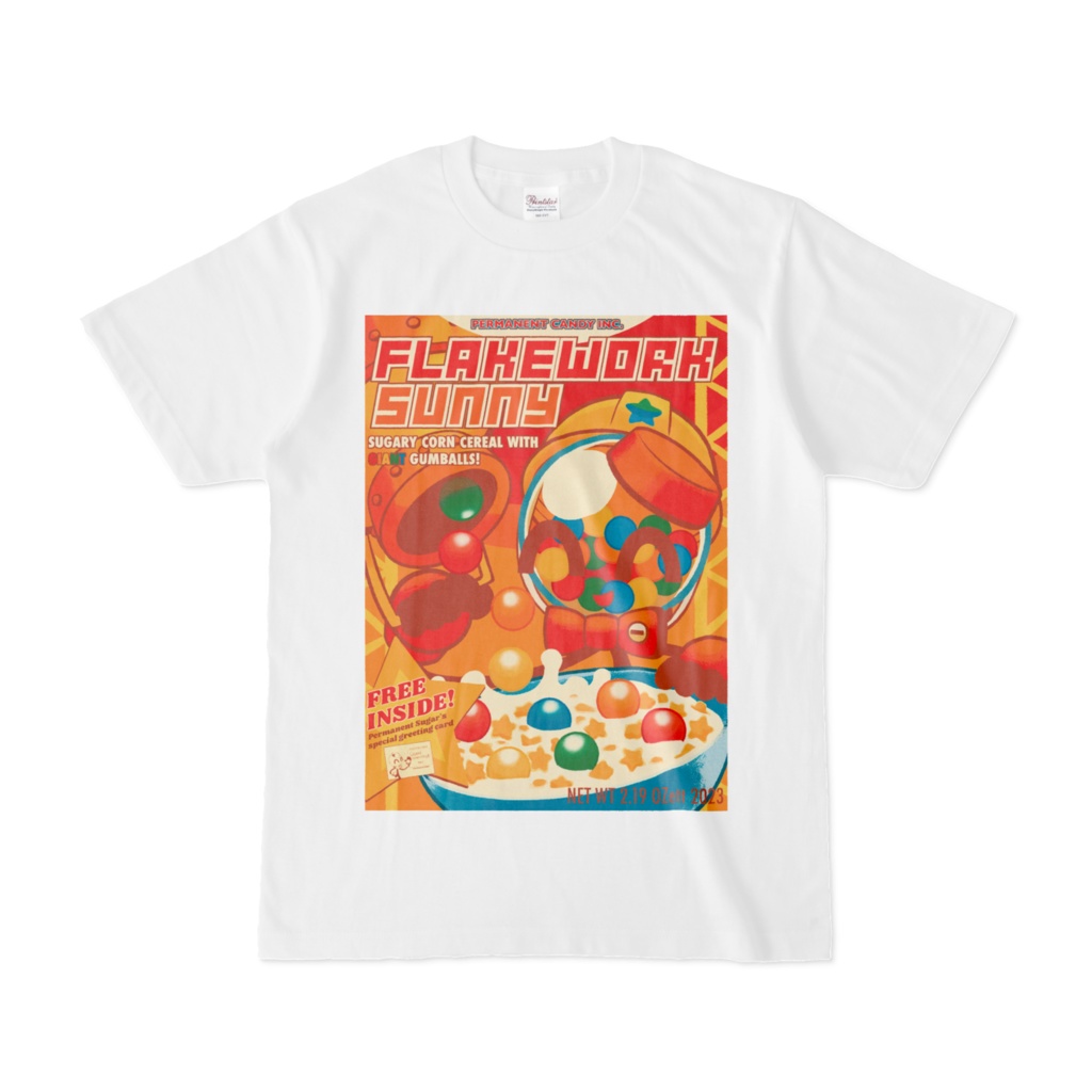 PERMANENT SUGAR T-shirt [Flakework Sunny]