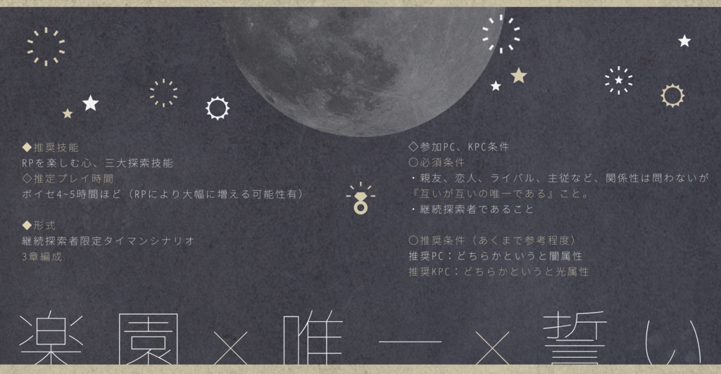 CoCシナリオ『Ring on』 SPLL:E110577