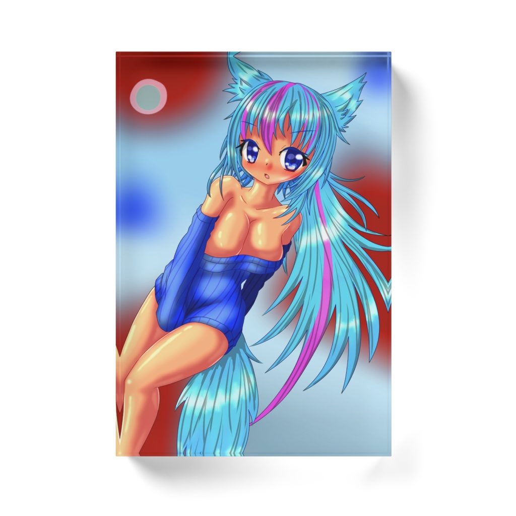 どらぐーんアクリルブロック/セーター