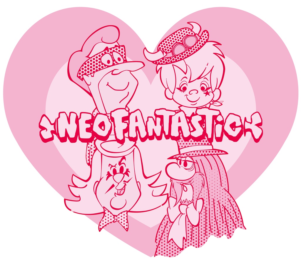 neofantasticピンクレディースTシャツ