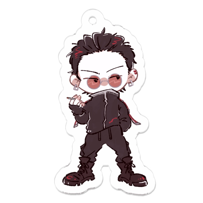 岩下誾ちびキャラアクキー