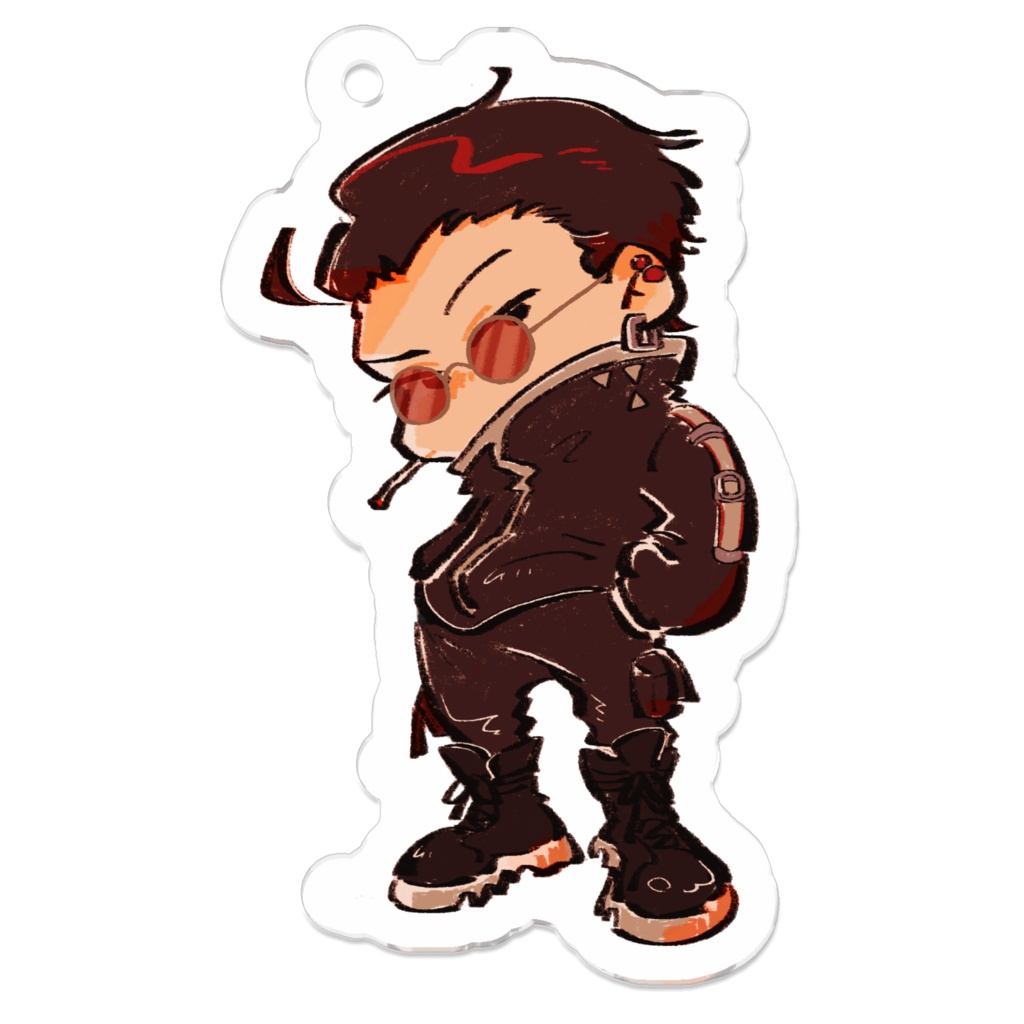 岩下誾ちびキャラアクキー