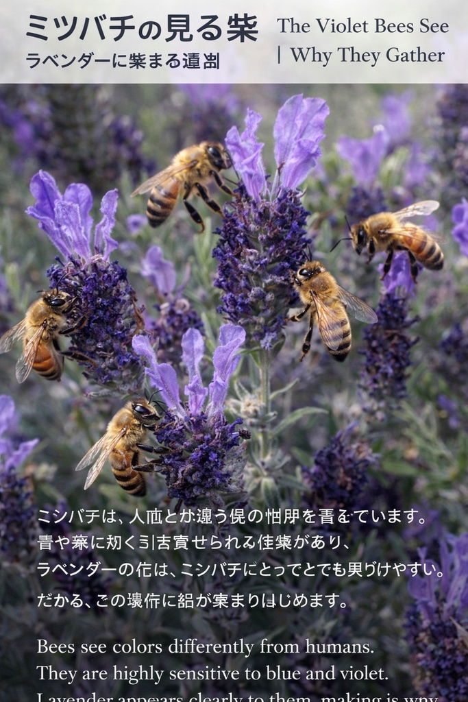 ミツバチの動き|次の蜜へ向かう命 Bee in Motion | Moving to the Next Nectar