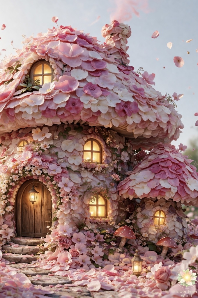 桜の家|満ちて、舞いはじめる光 Flower Petal House | When Blossoms Begin to Drift