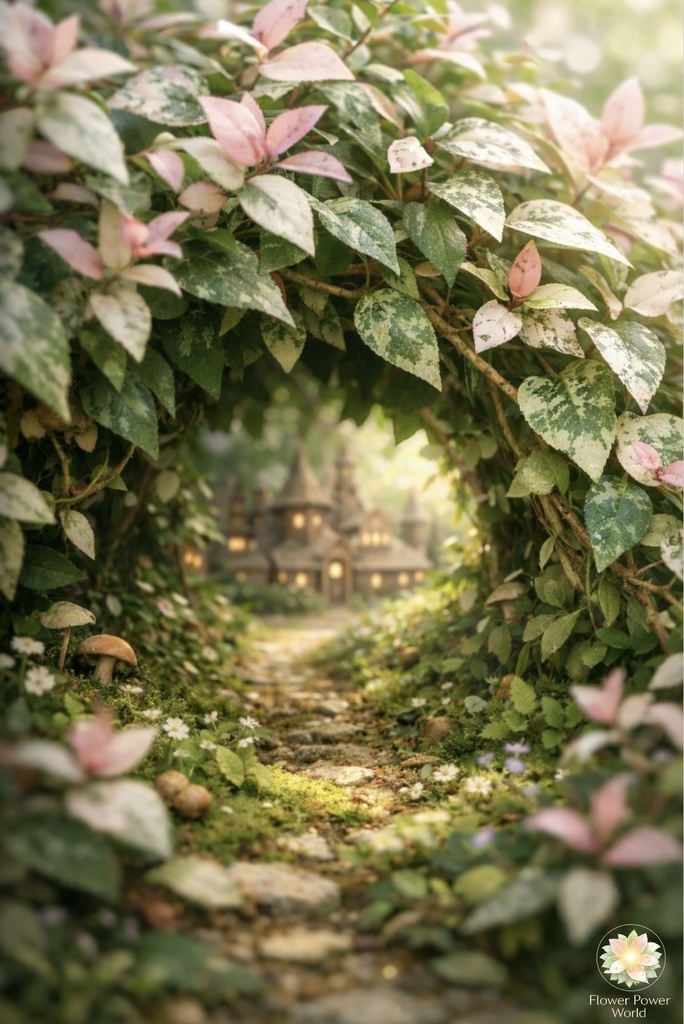 庭の入口|妖精学園へ続く光の道 Garden Entrance | Path to Fairy Academy