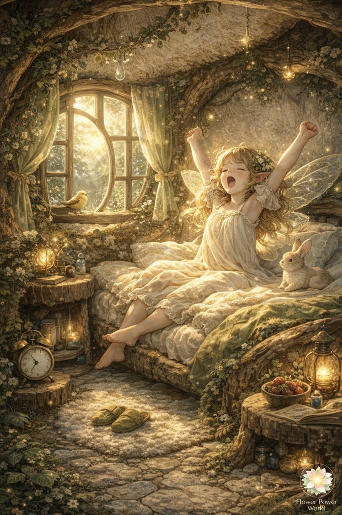 目覚めの朝｜妖精学園のはじまりの光 Morning Awakening | Fairy Academy