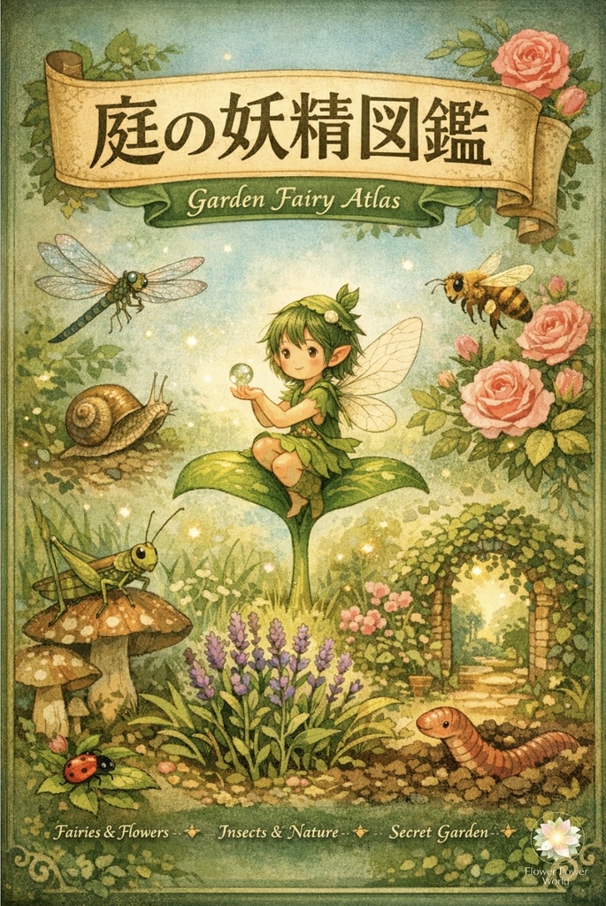 庭の妖精図鑑|はじまりの一冊 Garden Fairy Atlas | The Beginning Book