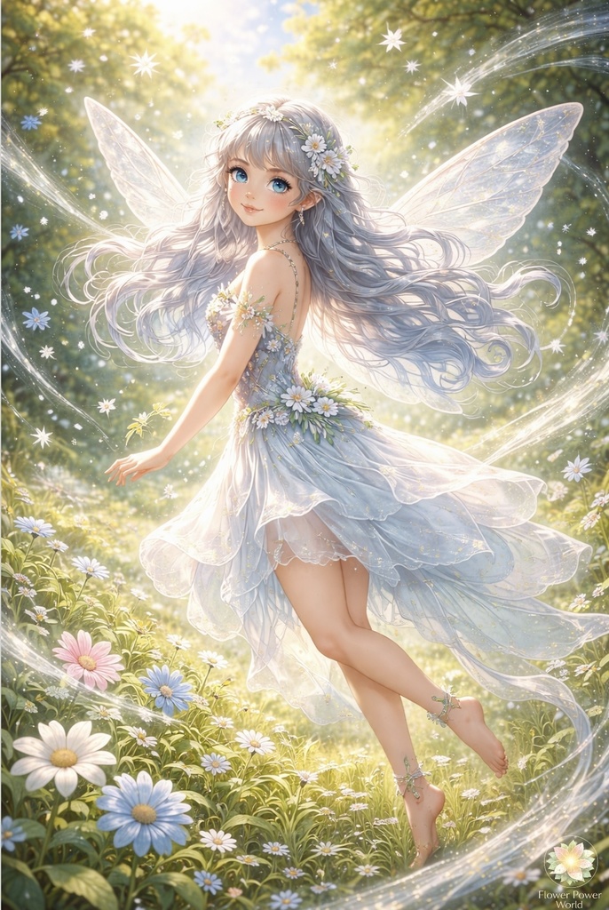 光と風の妖精|めぐる命の舞 Light & Wind Fairy | Dance of Life