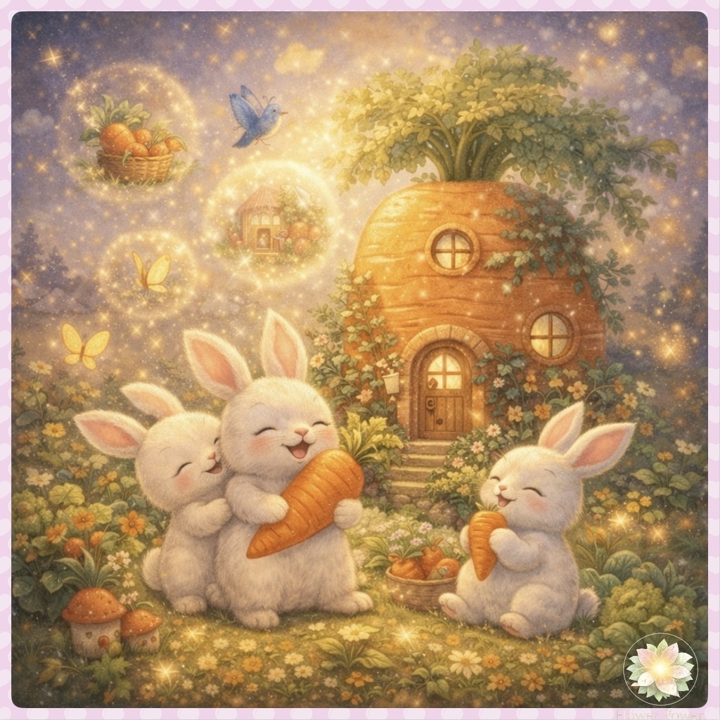 にんじんの家｜うさぎたちのやさしい暮らし Carrot House | Gentle Life of Bunnies