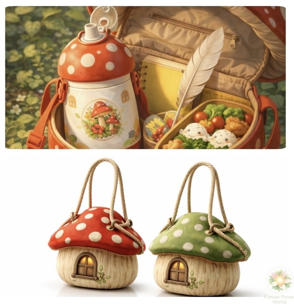 出発の準備|キノコバッグの中身 Preparation for the Journey | Inside the Mushroom Bag