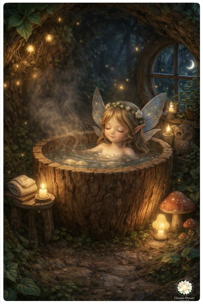妖精学園｜森のぬくもり風呂と癒しの時間 Fairy Academy | Forest Bath of Warmth & Healing