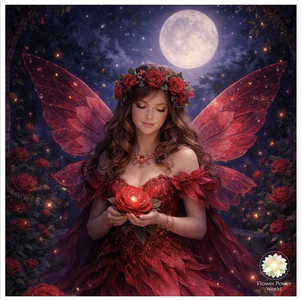 ローズの女神｜静寂に灯る命 Rose Goddess | Light Within the Silence