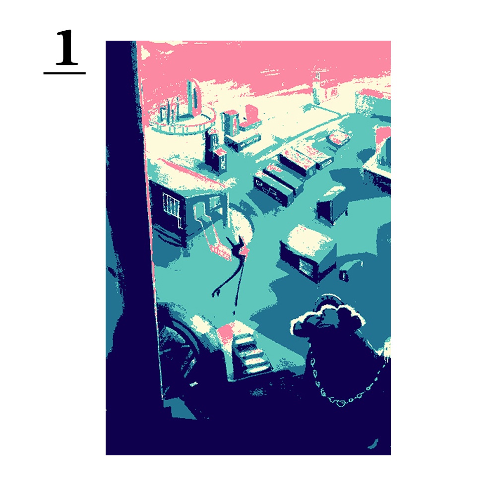 ポストカード「未踏地調査および新天地探索に関する統合的環境学報告」