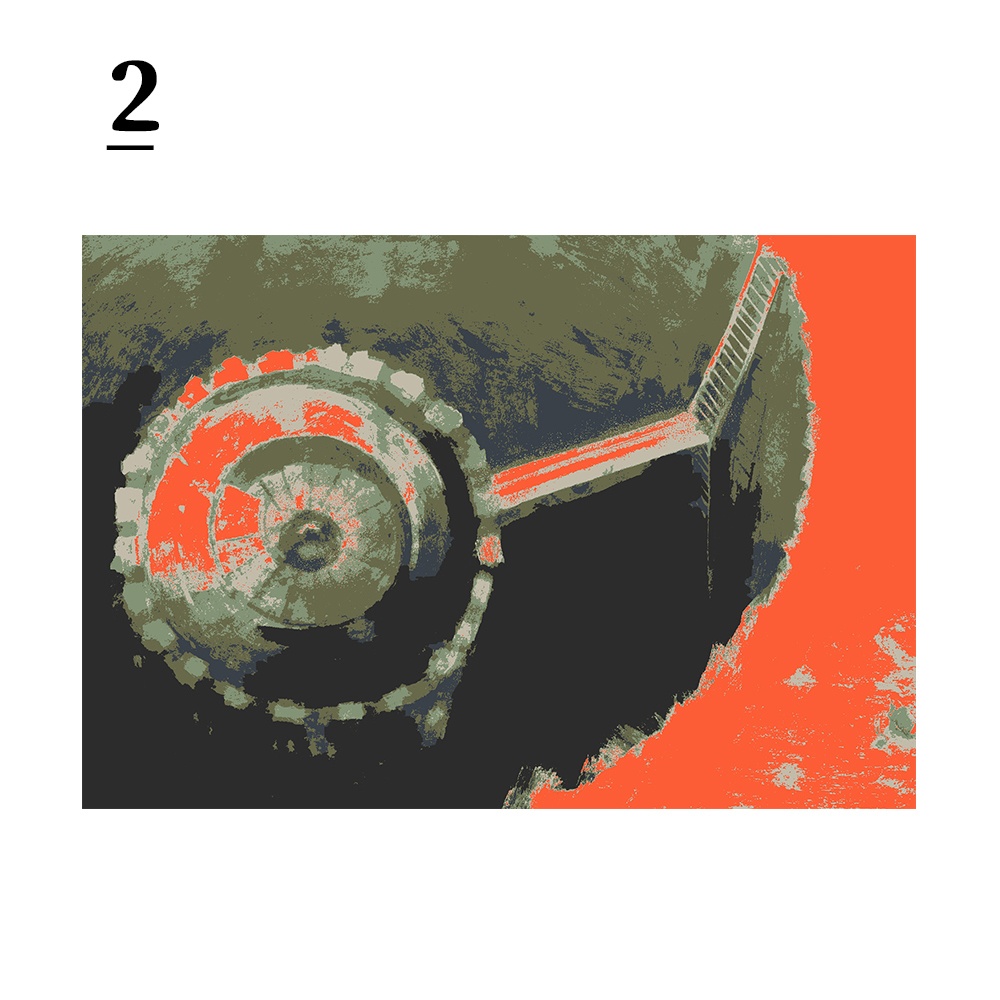 ポストカード「未踏地調査および新天地探索に関する統合的環境学報告」