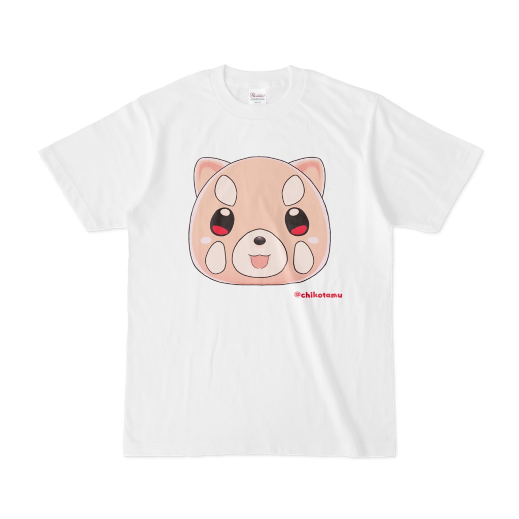 ちこたむTシャツ(顔アップ)