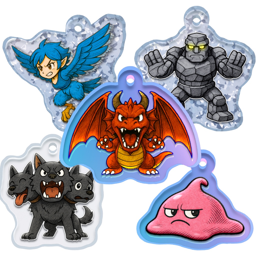 サイコロクエスト3 めじるしチャーム モンスターズ