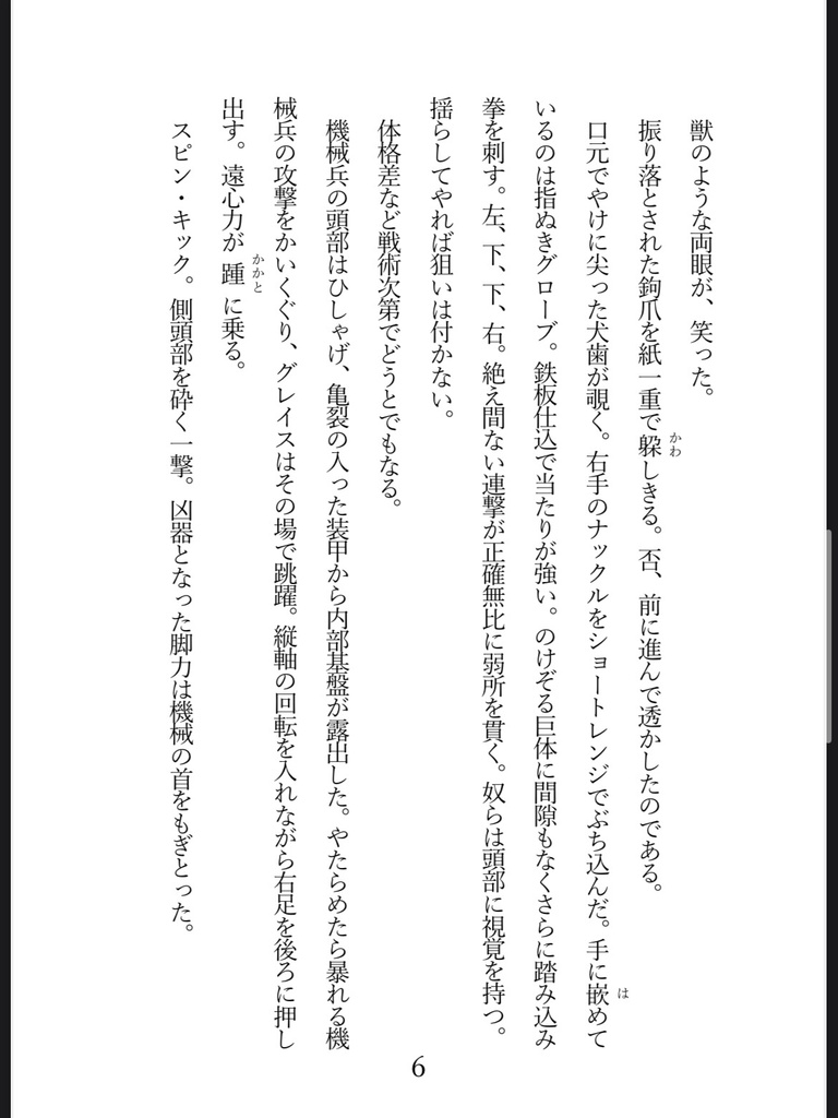 小説『その女、グレイス 風来嬢拳斗録』