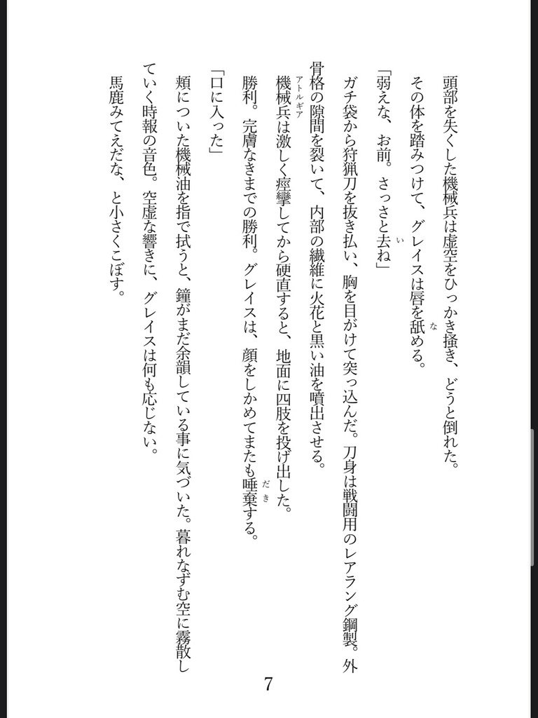 小説『その女、グレイス 風来嬢拳斗録』