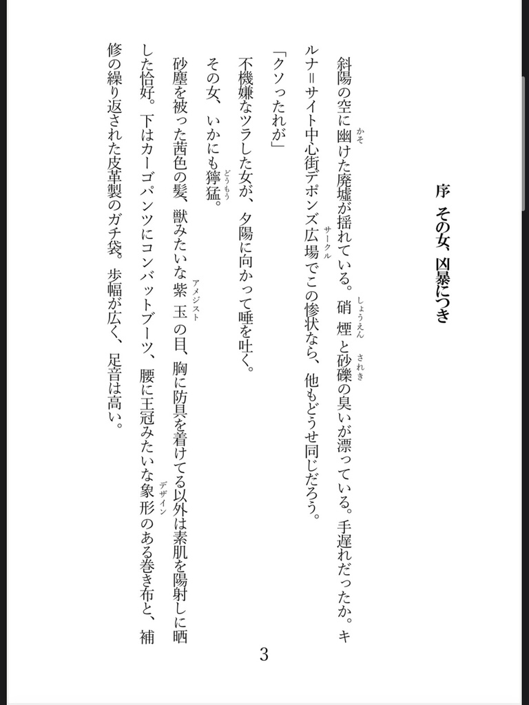 小説『その女、グレイス 風来嬢拳斗録』