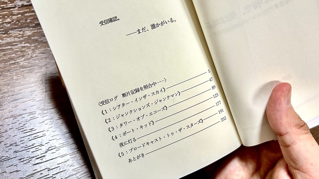 小説『灯りのない街で、俺は叫ぶ ─ 終末配信者タラコスキーの廃都探訪ログ ─』