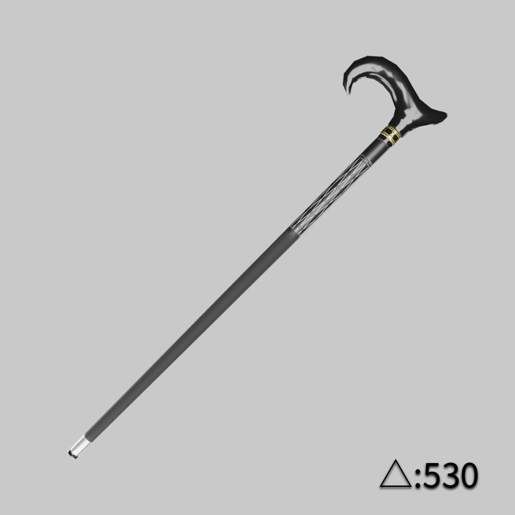 【無料】 3Dスタイリッシュな杖 - 3D Stylish Cane