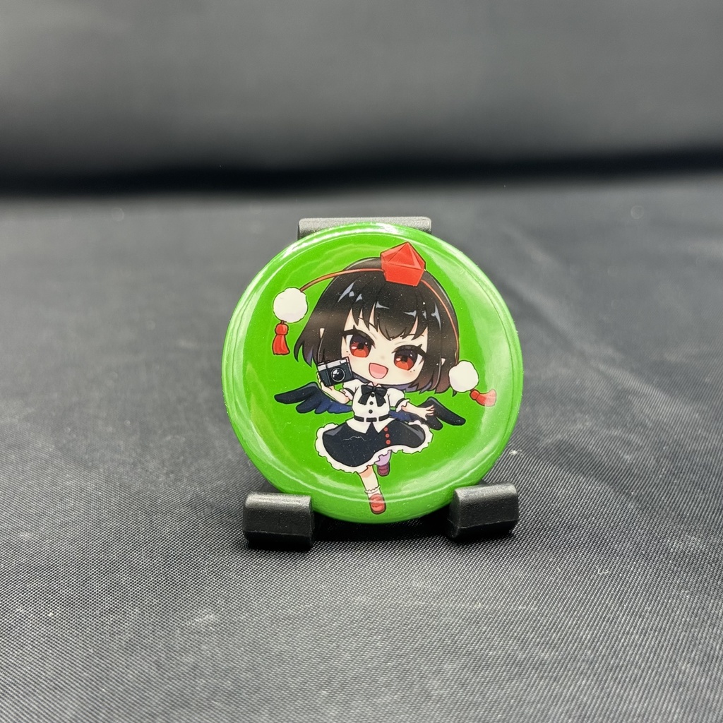 射命丸文 缶バッジ 44mm / 栓抜き付きストラップ