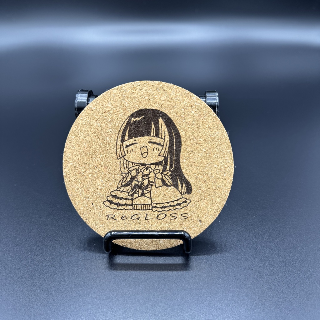 【非公式】儒烏風亭らでん コルクコースター