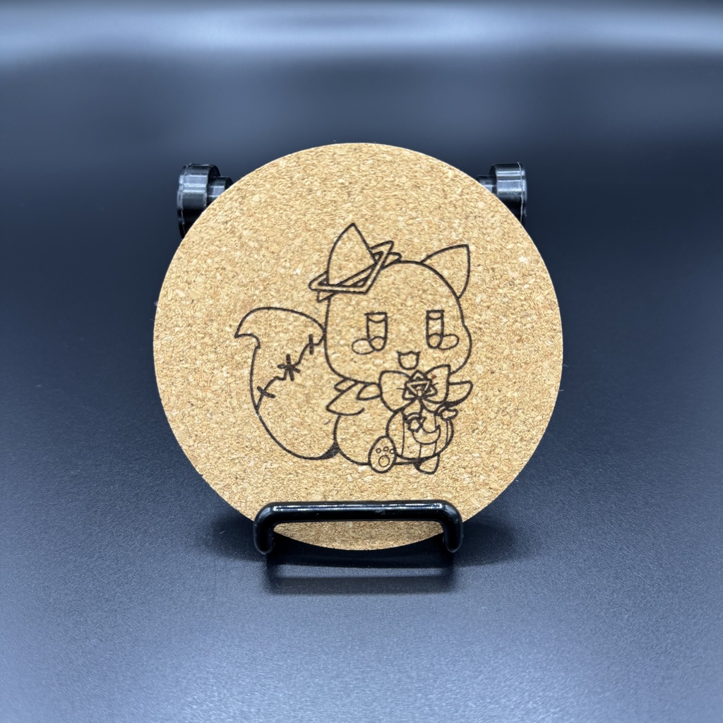 【非公式】塩っ子 コルクコースター