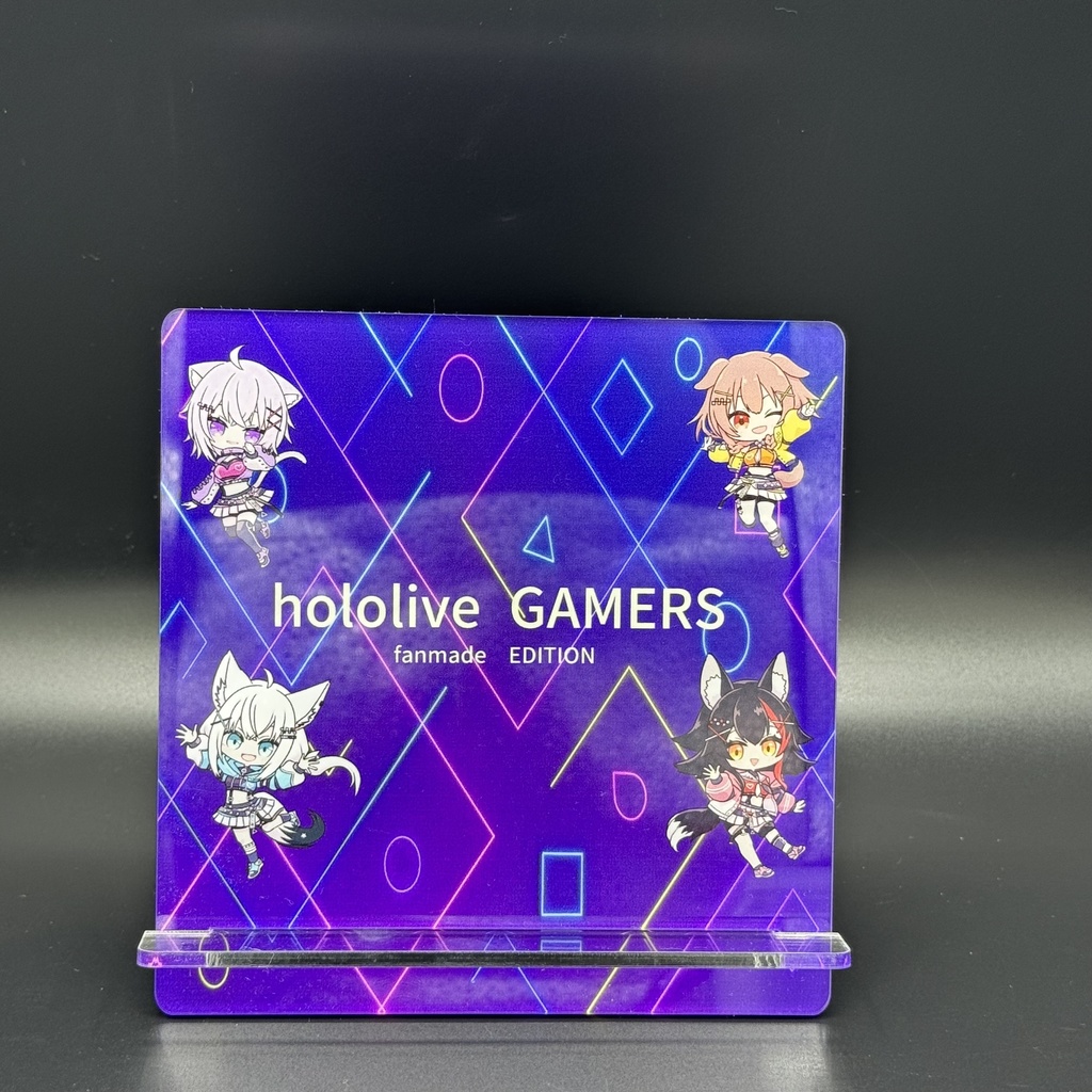 【非公式】hololive GAMERS アクリルスマートフォンスタンド -SG