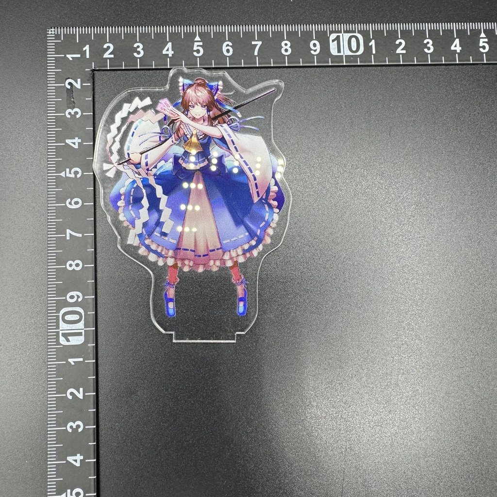 【非公式】博麗霊夢(香霖堂衣装 青Ver.) アクリルスタンド 約10cm -受注