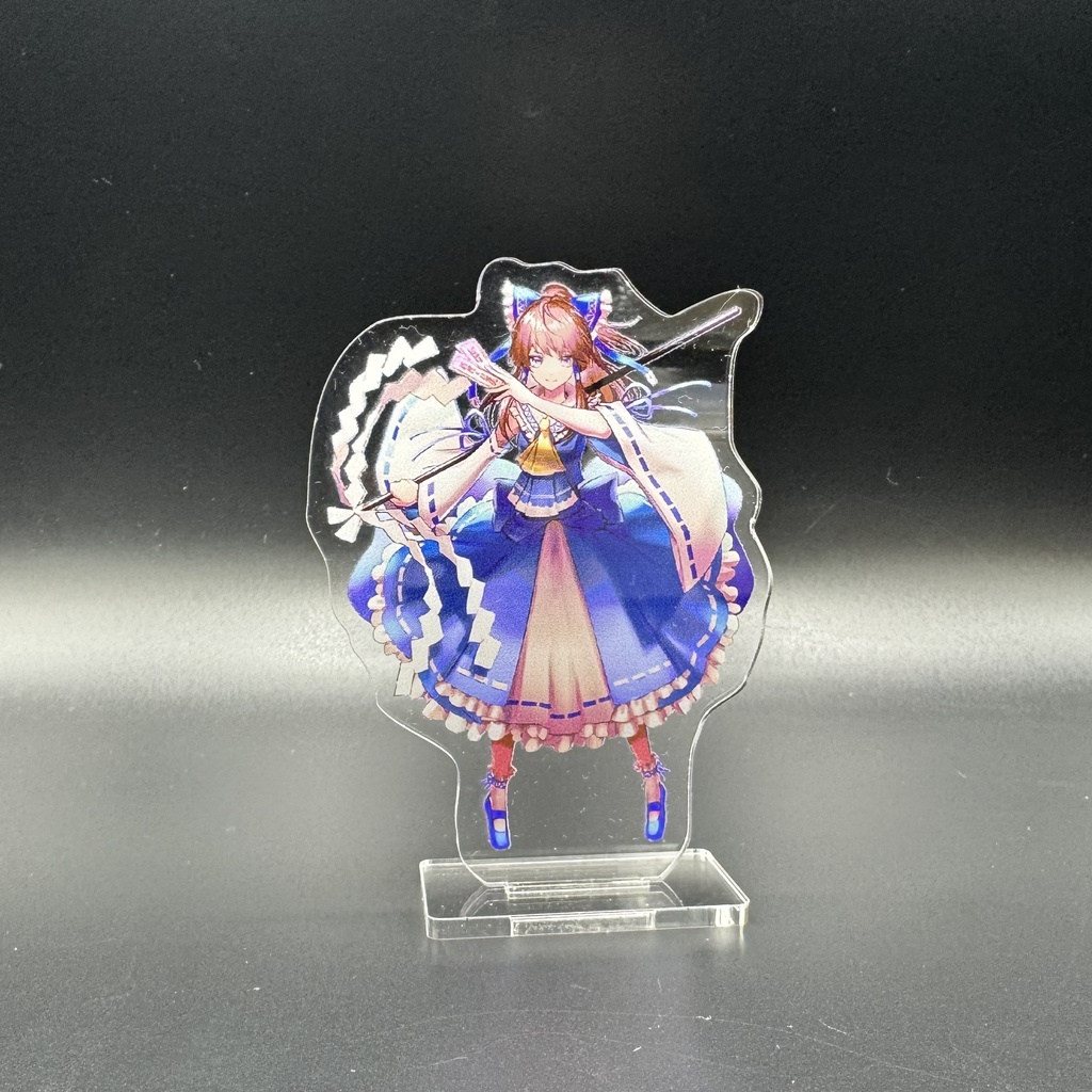 【非公式】博麗霊夢（香霖堂衣装 青Ver.） アクリルスタンド 約10cm