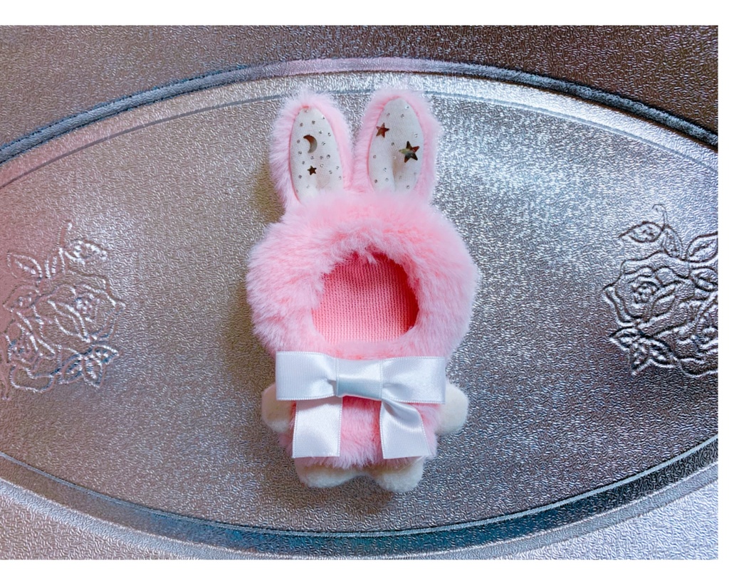 もふもふうさぎの着ぐるみ (8cmぬいちゃん用)