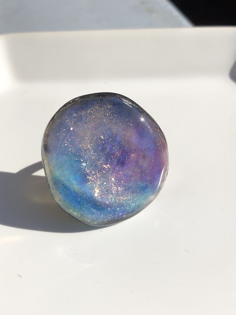 ちいさく切りとった宇宙(レジンリング)1