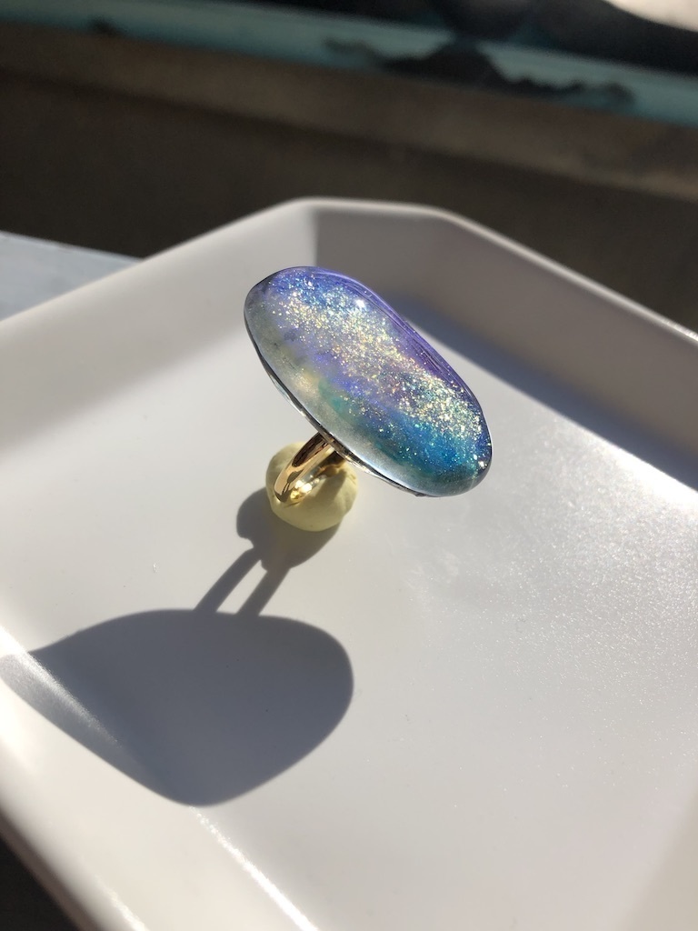 小さく切りとった宇宙(レジンリング)4