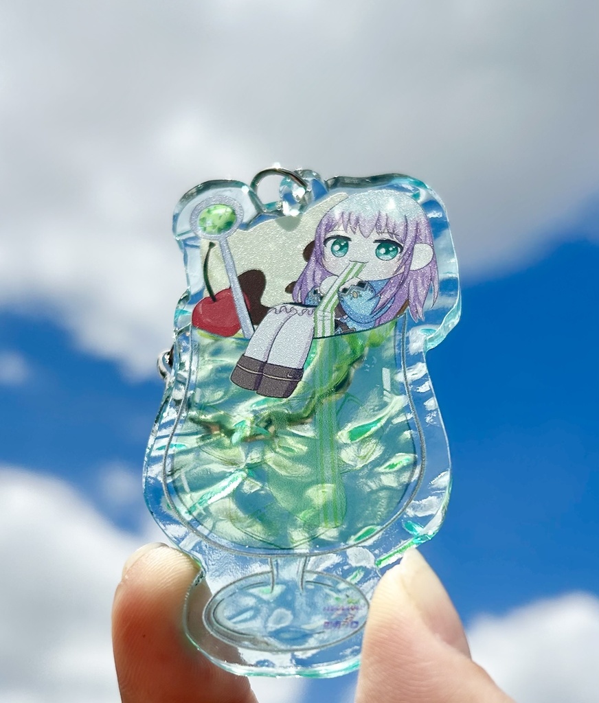 merrow【クリームソーダ】アクリルキーホルダー