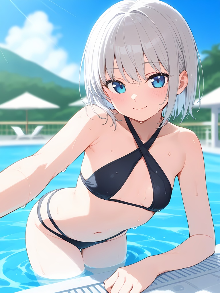 水着グラビアイラスト集