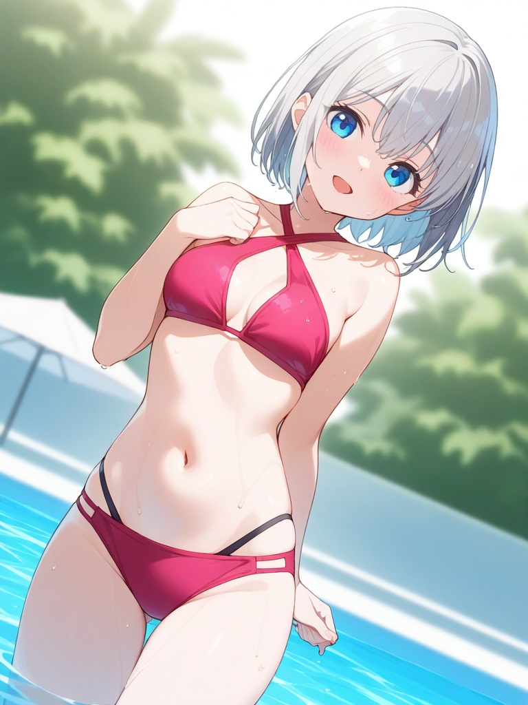 水着グラビアイラスト集