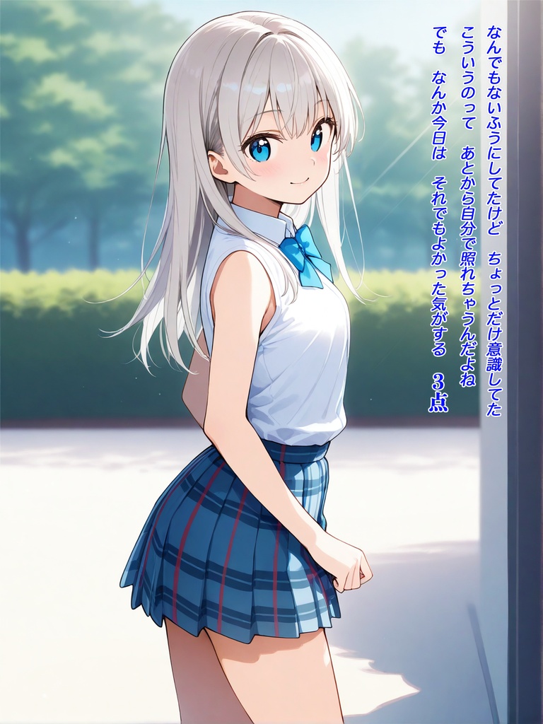 日刊ビジュアル詩集#012:静けさの中に、青がひとつ咲いていた