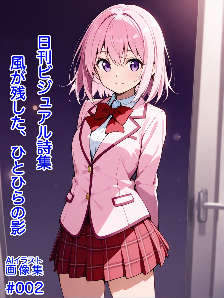 日刊ビジュアル詩集#002:風が残した、ひとひらの影
