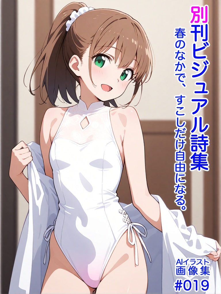#019別刊ビジュアル詩集：春のなかで、すこしだけ自由になる