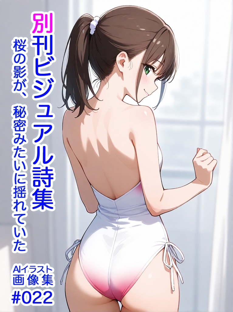 #022 別刊ビジュアル詩集；「桜の影が、秘密みたいに揺れていた」