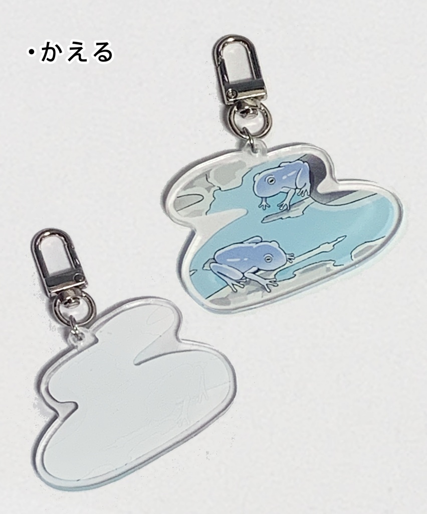 アクリルキーホルダー 3種