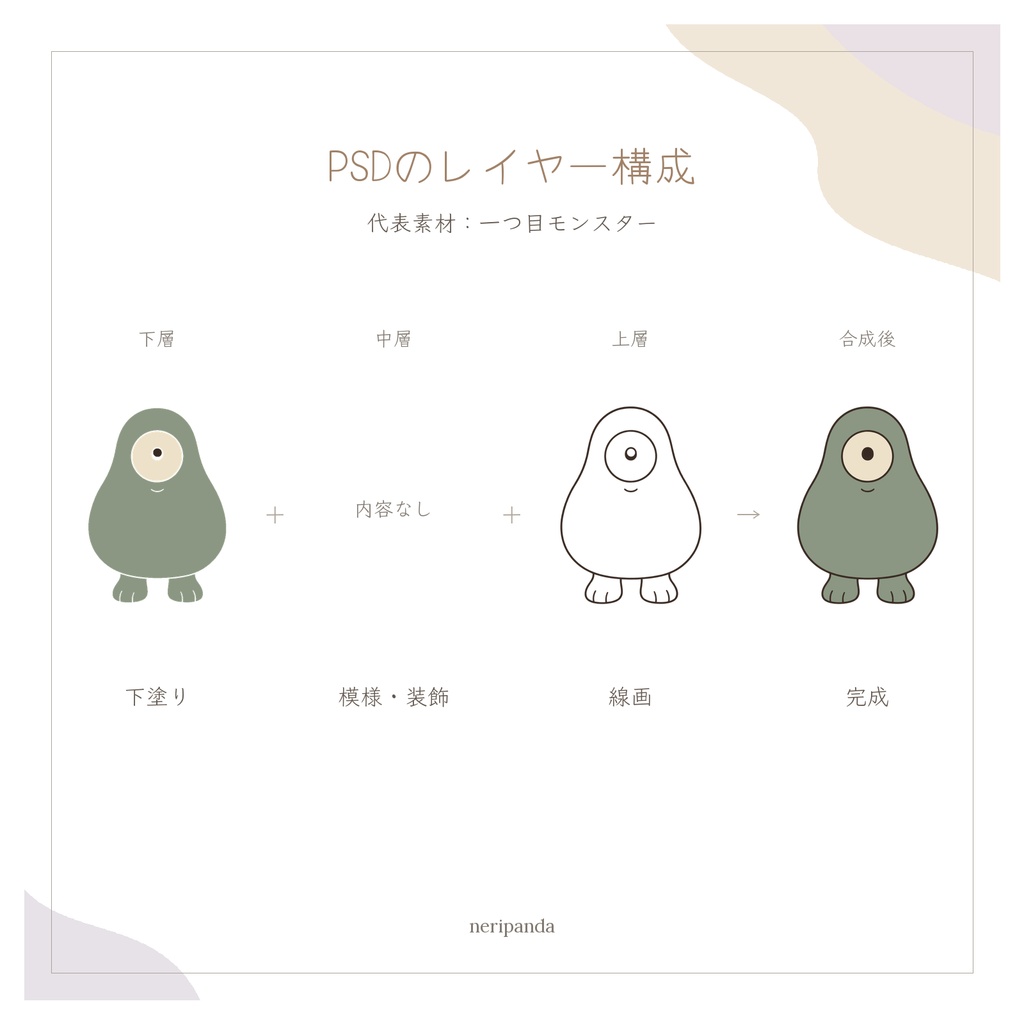 シンプルかわいいハロウィンモチーフ|配信・サムネイル用 透過PNG30点+PSD同梱