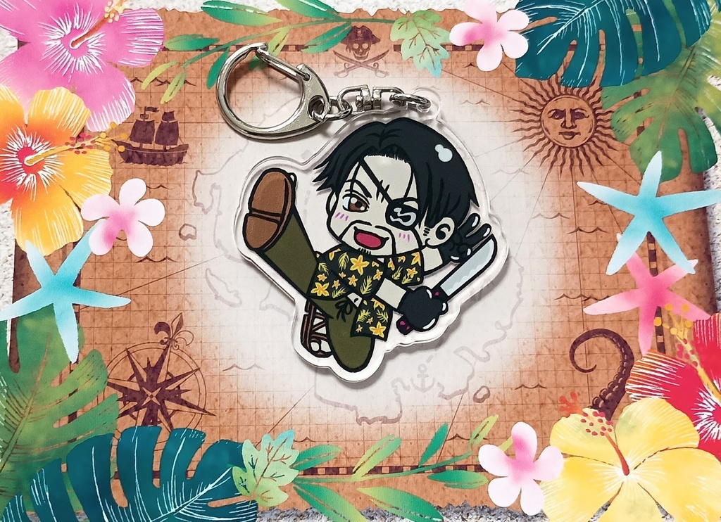 船長（狂犬真島） アクリルキーホルダー
