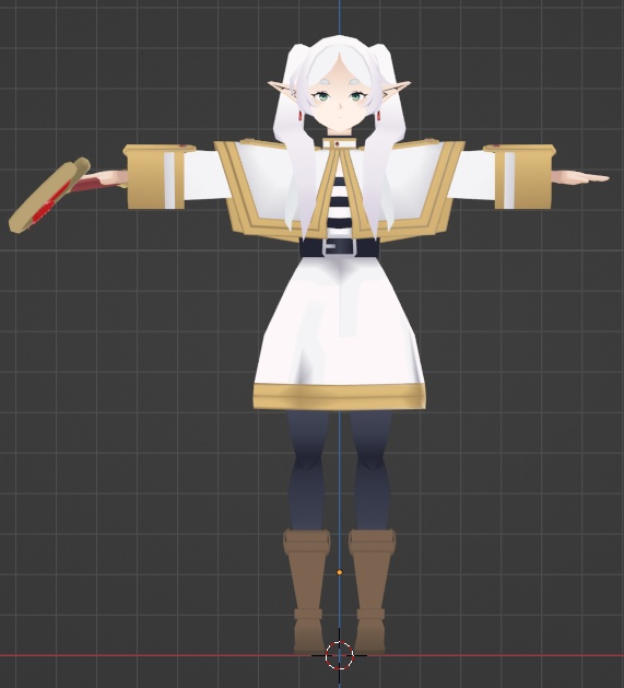 frieren (.fbx .blend)