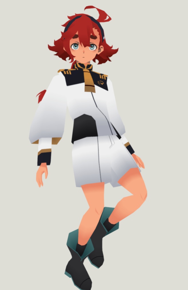 suletta (.fbx .blend)