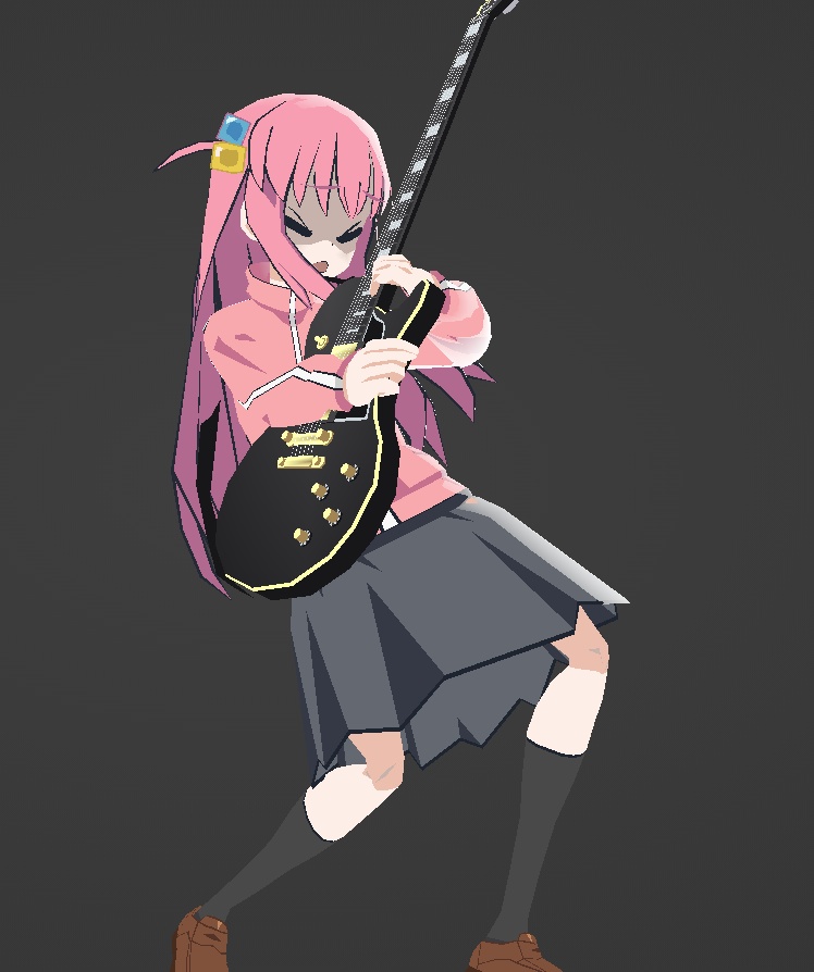 Hitori Gotou (.fbx / .blend)